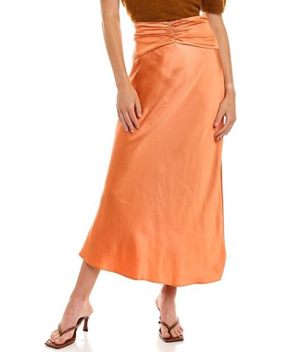 C/meo Collective Collective Contempo Midi Skirt - Orange