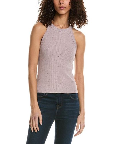 Project Social T Perry Speckled Rib Tank - Purple