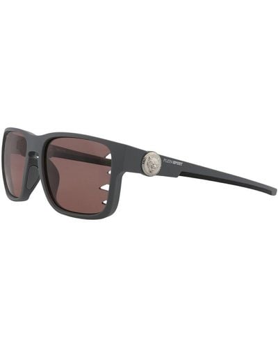 Philipp Plein Ssp004 57Mm Polarized Sunglasses - Brown