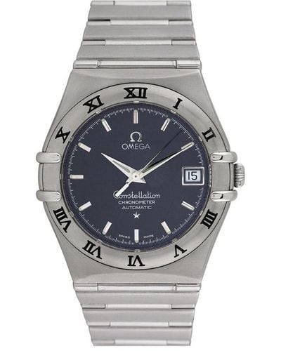 Omega Omega 1990s Constellation Chronometer Watch - Gray