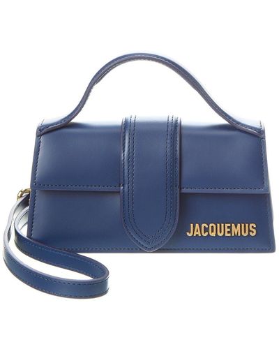 Jacquemus Le Bambino Leather Shoulder Bag - Blue