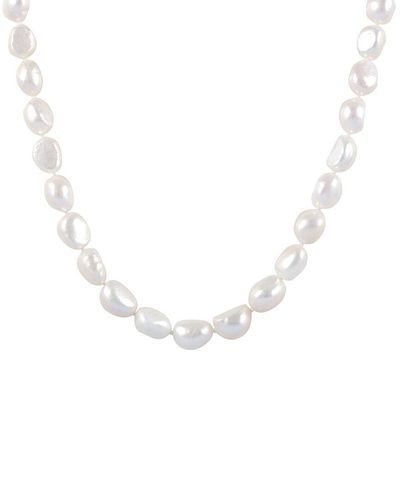 Splendid 14k 10-11mm Pearl Necklace - Multicolor