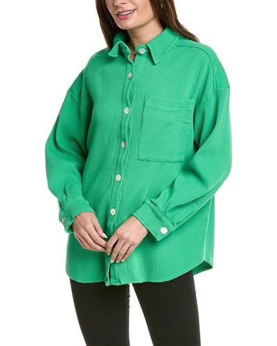 Electric and Rose Regular Fit Shirt - Green