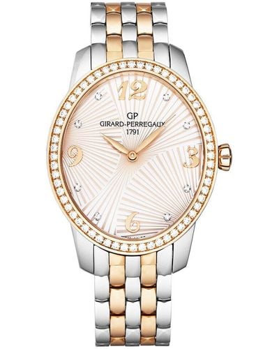 Girard-Perregaux Cats Eye Diamond Watch, Circa 2020s - Metallic