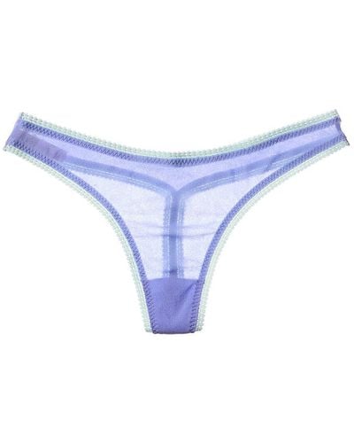 On Gossamer Hip-g Thong - Blue