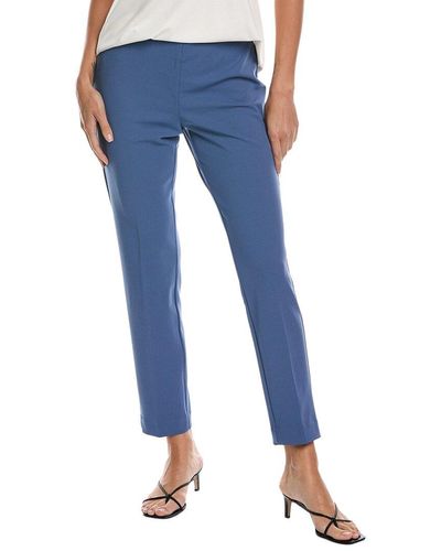 Anne Klein Slim Ankle Cut Pant in White Lyst Canada