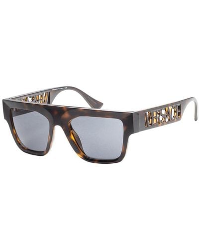Versace Dnu Dupe Ve4430u 53mm Sunglasses - Grey