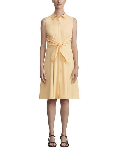 Lafayette 148 New York Mariel Wool & Silk-blend Dress - Natural