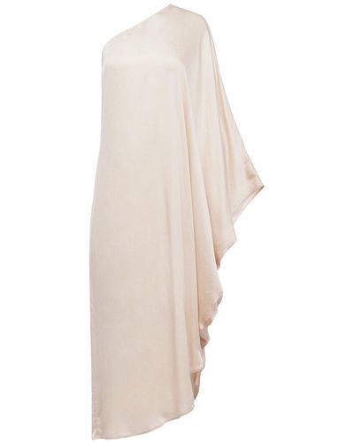 L'Agence Selena One-shoulder Dress - White