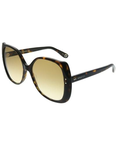 Gucci GG0472S 56mm Sunglasses - Natural