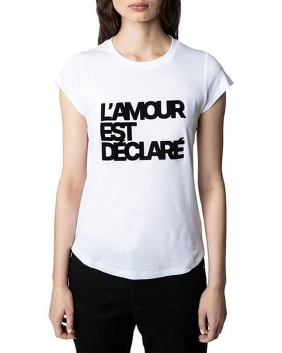 Zadig & Voltaire T-shirts for Women | Online Sale up to 80% off | Lyst