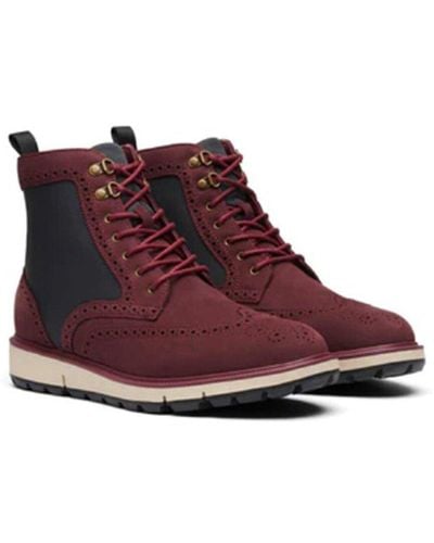Swims Motion Wingtip Boot - Red