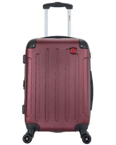 DUKAP Intely Hardside 20in Carry-on With Integrate - Purple