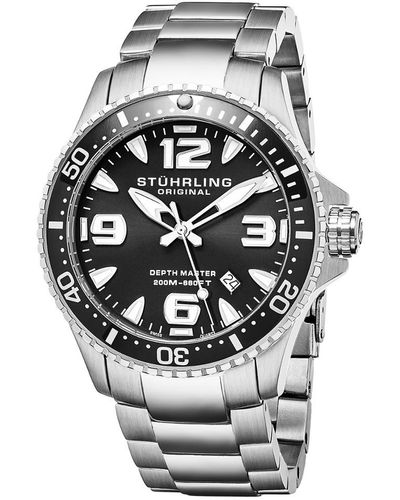 Stuhrling Stuhrling Original Aquadiver Watch - Gray
