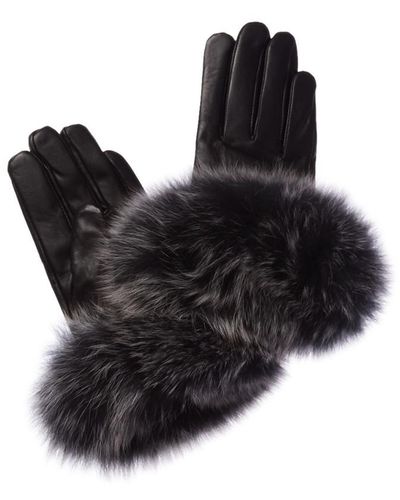 La Fiorentina Leather Glove - Black