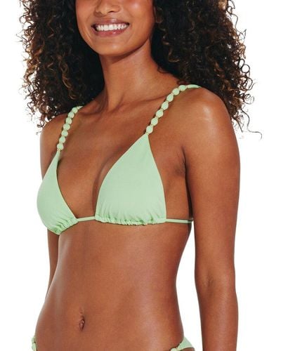 ViX Solid Beads Tri Parallel Top - Green