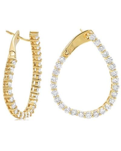 Diana M. Jewels Fine Jewelry 14k 2.60 Ct. Tw. Diamond Earrings - Metallic