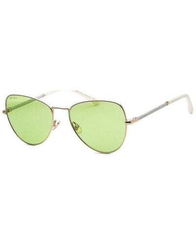 Jimmy Choo Caros 56mm Sunglasses - Green