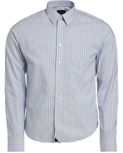 UNTUCKit Slim Fit Wrinkle-free Burton Shirt - Blue