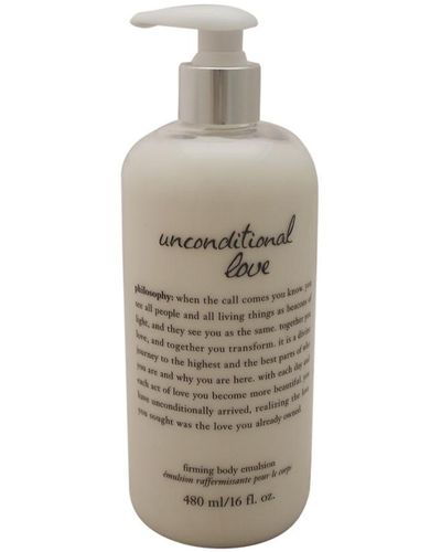 Philosophy 16Oz Unconditional Love Firming Body Emulsion - White