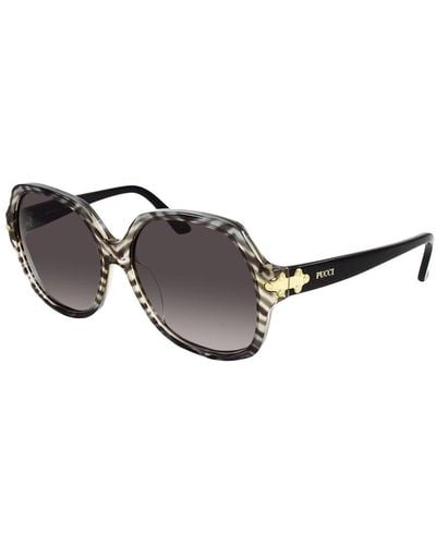 Emilio Pucci Ep714s 56mm Sunglasses - Gray