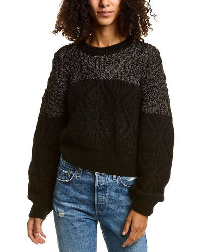 IRO Juna Alpaca & Wool-blend Sweater - Black