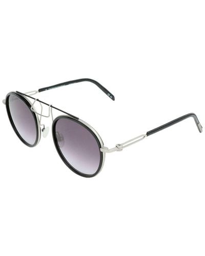 Calvin Klein Unisex Cknyc1870s 50mm Sunglasses - Metallic