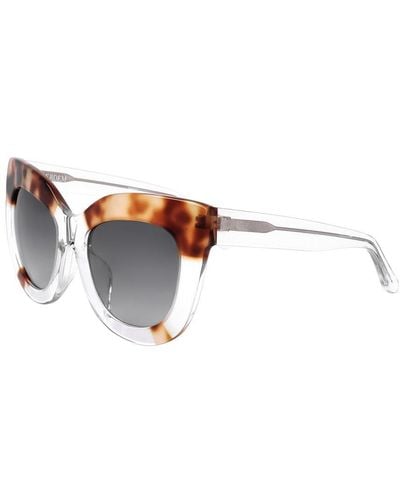 Linda Farrow Edm20 51mm Sunglasses - White