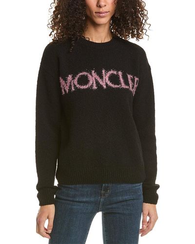 Moncler Wool Sweater - Black