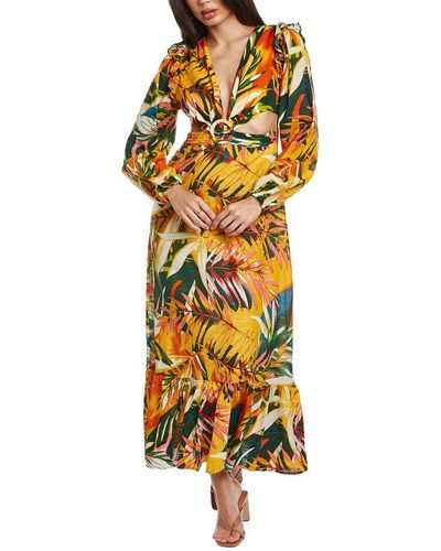 Walter Baker Amaya Maxi Dress - Yellow