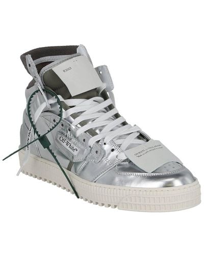 Off-White c/o Virgil Abloh Off-whitetm 3.0 Off Court Leather Sneaker - Gray