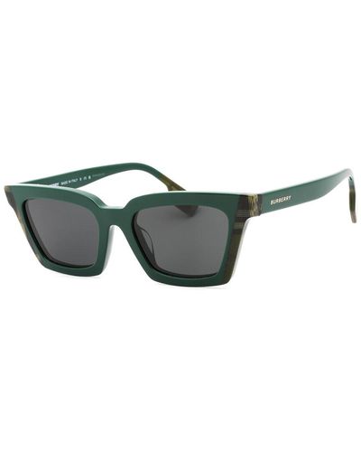 Burberry Be4392u 52mm Sunglasses - Green