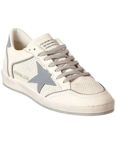 Golden Goose Ballstar Leather Sneaker - White