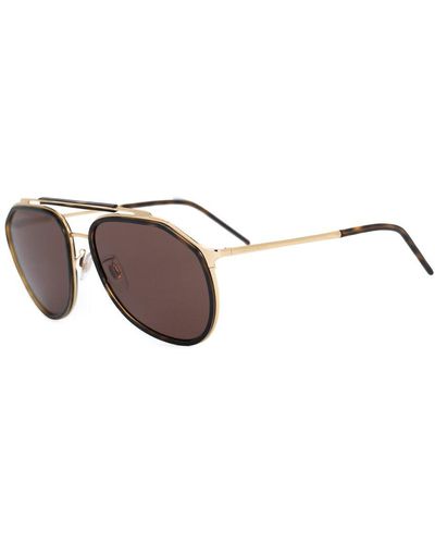 Dolce & Gabbana Dg2277 57mm Sunglasses - Brown
