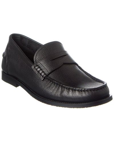 Bally Leather Loafer - Black