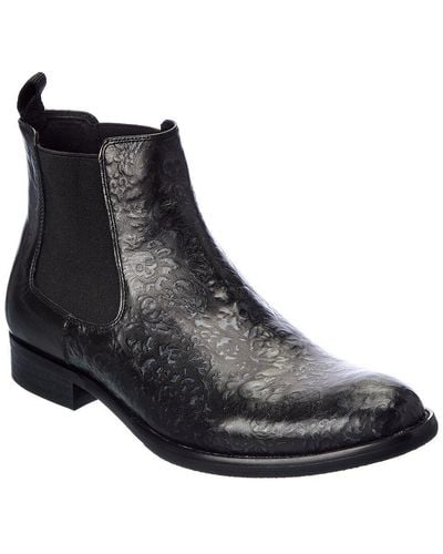 Robert Graham Syrah Leather Boot - Black