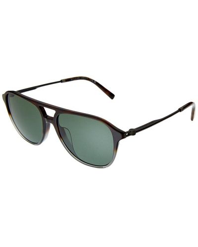 BVLGARI Bv7038f 57mm Sunglasses - Green