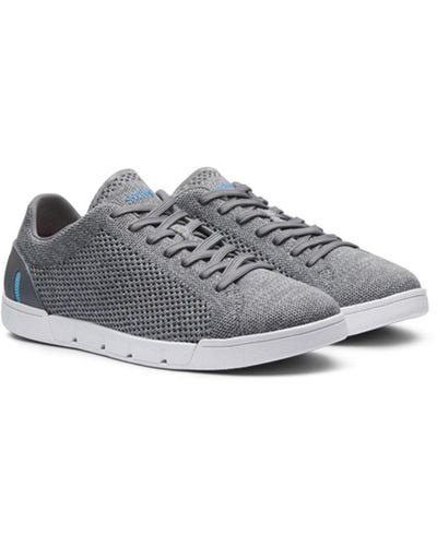 Swims Tennis Knit 2.0 Trainer - Grey