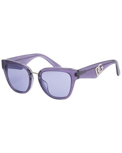 Dolce & Gabbana Dg4437f 51mm Sunglasses - Blue