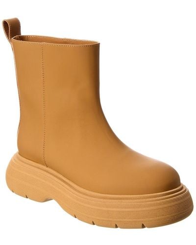 Gia Borghini X Pernille Teisbaek Leather Boot - Brown