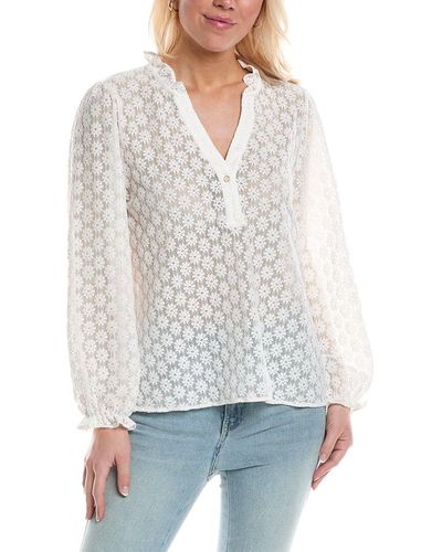 ANNA KAY Lace Top - White