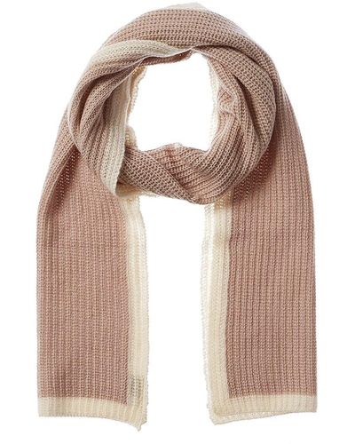 Portolano Cashmere Scarf - Natural