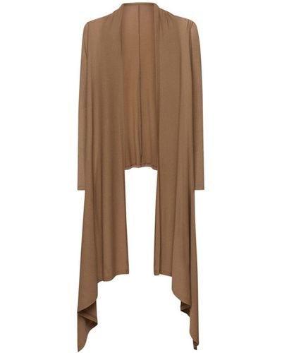 Wolford The Wrap Cardigan - Brown