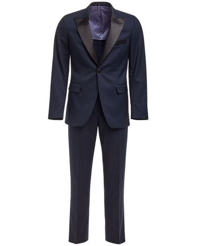 ALTON LANE Mercantile Tailored Stretch Tuxedo - Blue
