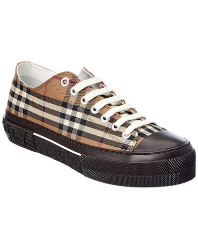 Burberry Vintage Check Canvas Sneaker - Brown