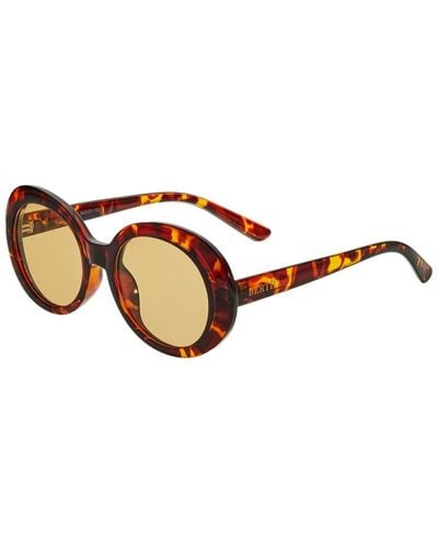Bertha Brsbr054c5 53mm Polarized Sunglasses - Brown