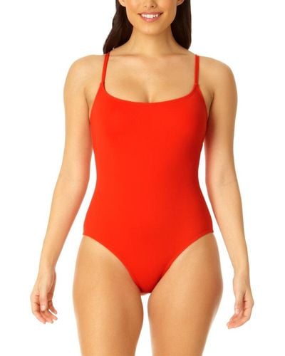 Anne Cole Lingerie Maillot - Red