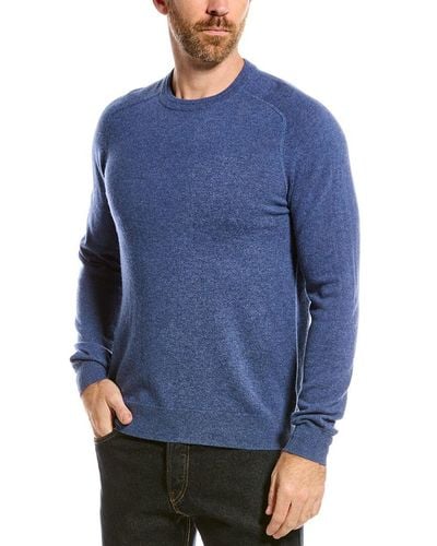 RAFFI Crewneck Cashmere Sweater - Blue