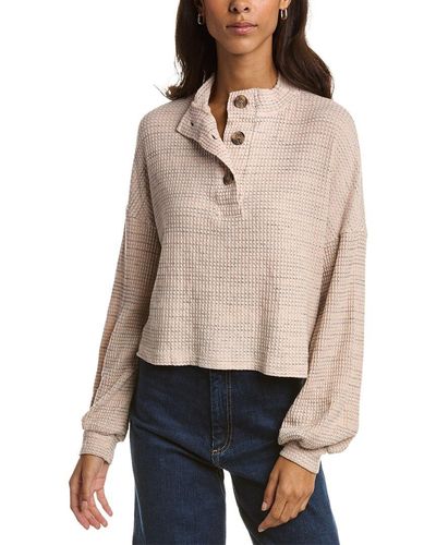 Project Social T Pyper Cozy Thermal Top - Natural