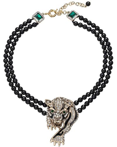 Eye Candy LA The Luxe Collection Beaded Necklace - Black